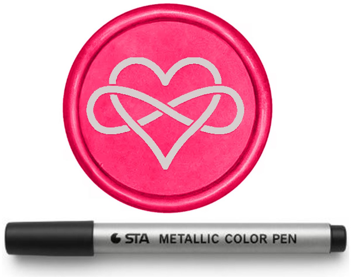 Inlakstift Zegllak | Licht Zilver